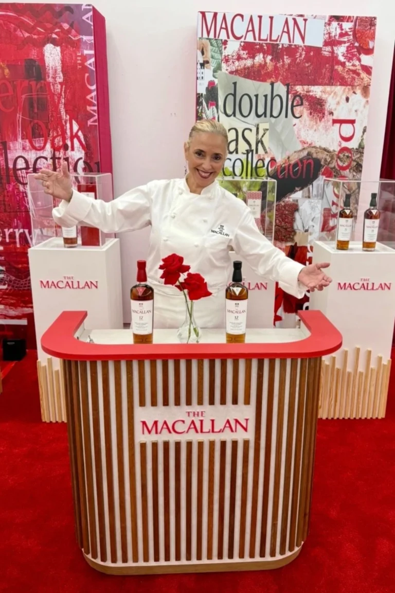 Chef Marisoll presents an exclusive Valentine’s Day dinner with Macallan in Puerto Rico at a gastronomic event