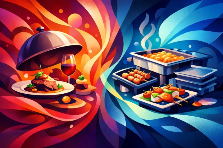 Chef Curated Menu vs Standard Catering