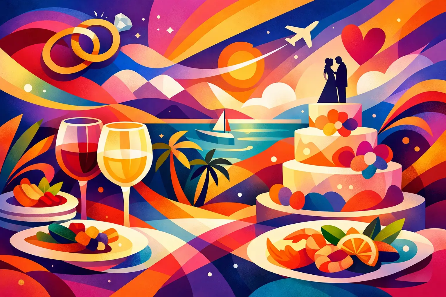 How to Plan a Destination Wedding Menu