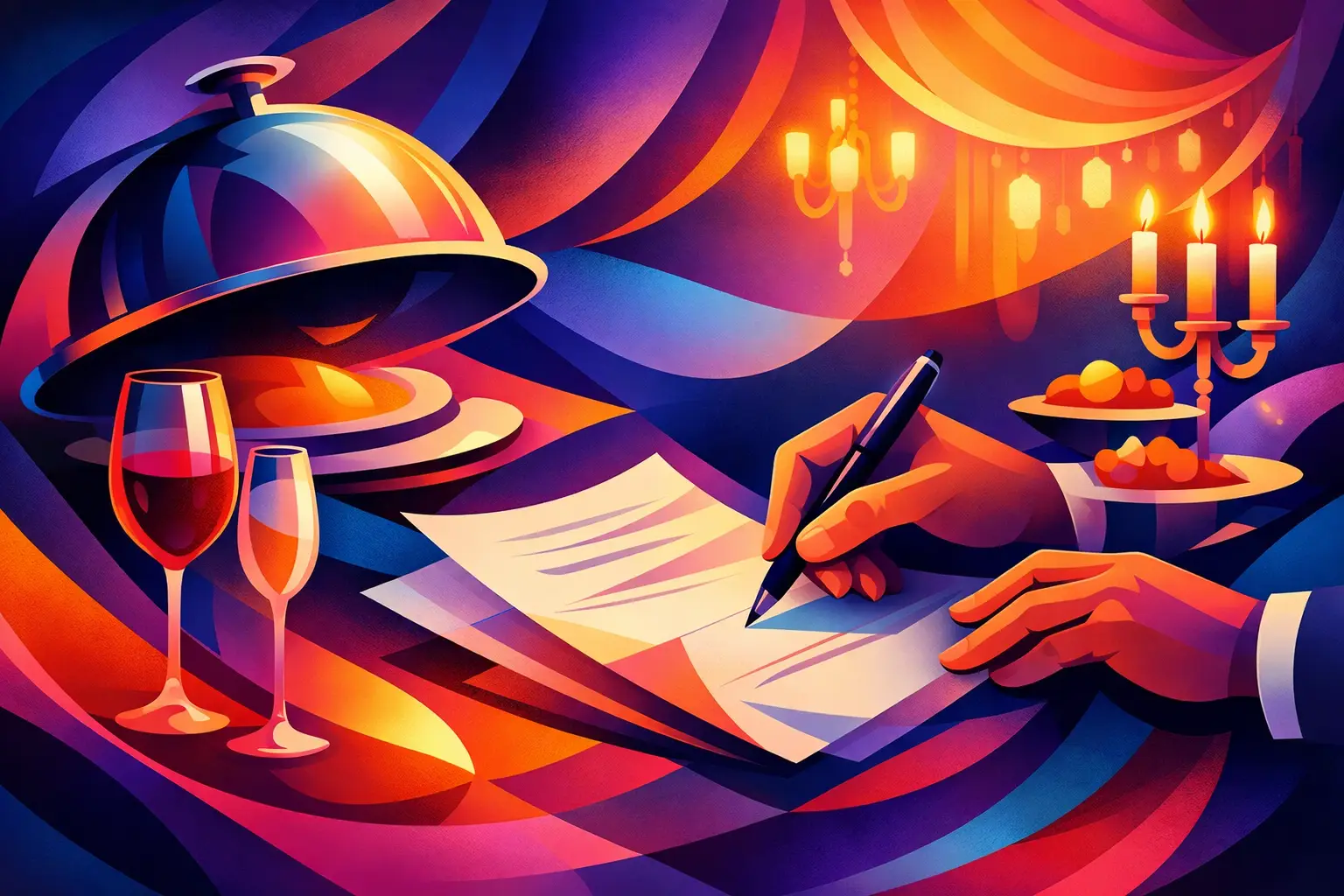 Catering Contract Review for an Elegant Event