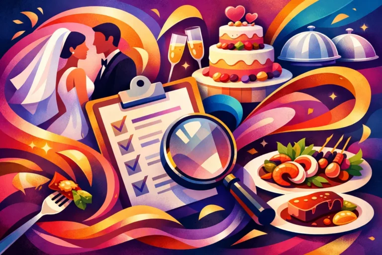 Wedding Catering Review Checklist for Couples