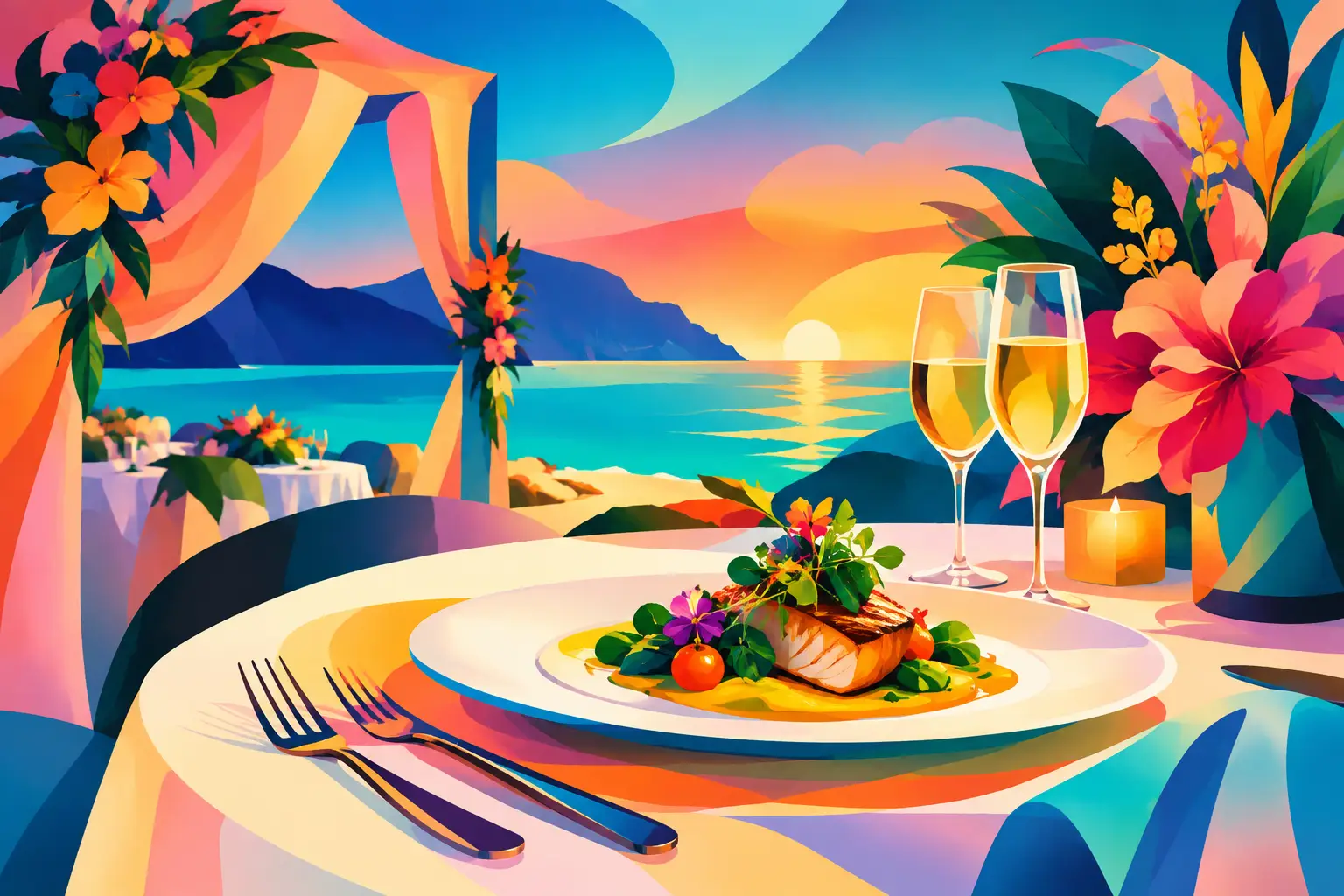 A Destination Wedding Menu Planning Example